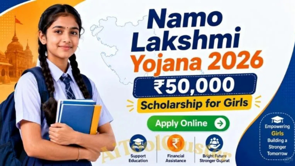 Namo Lakshmi Yojana 2026: ₹50,000 Scholarship for Girls in Gujarat | Eligibility, Apply Online & Benefits